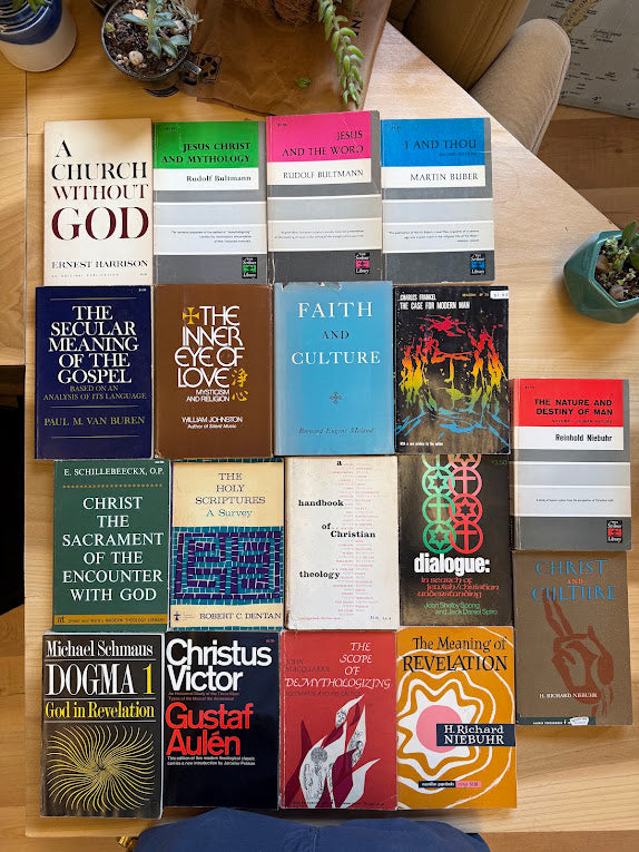 18 vintage Christian theology books