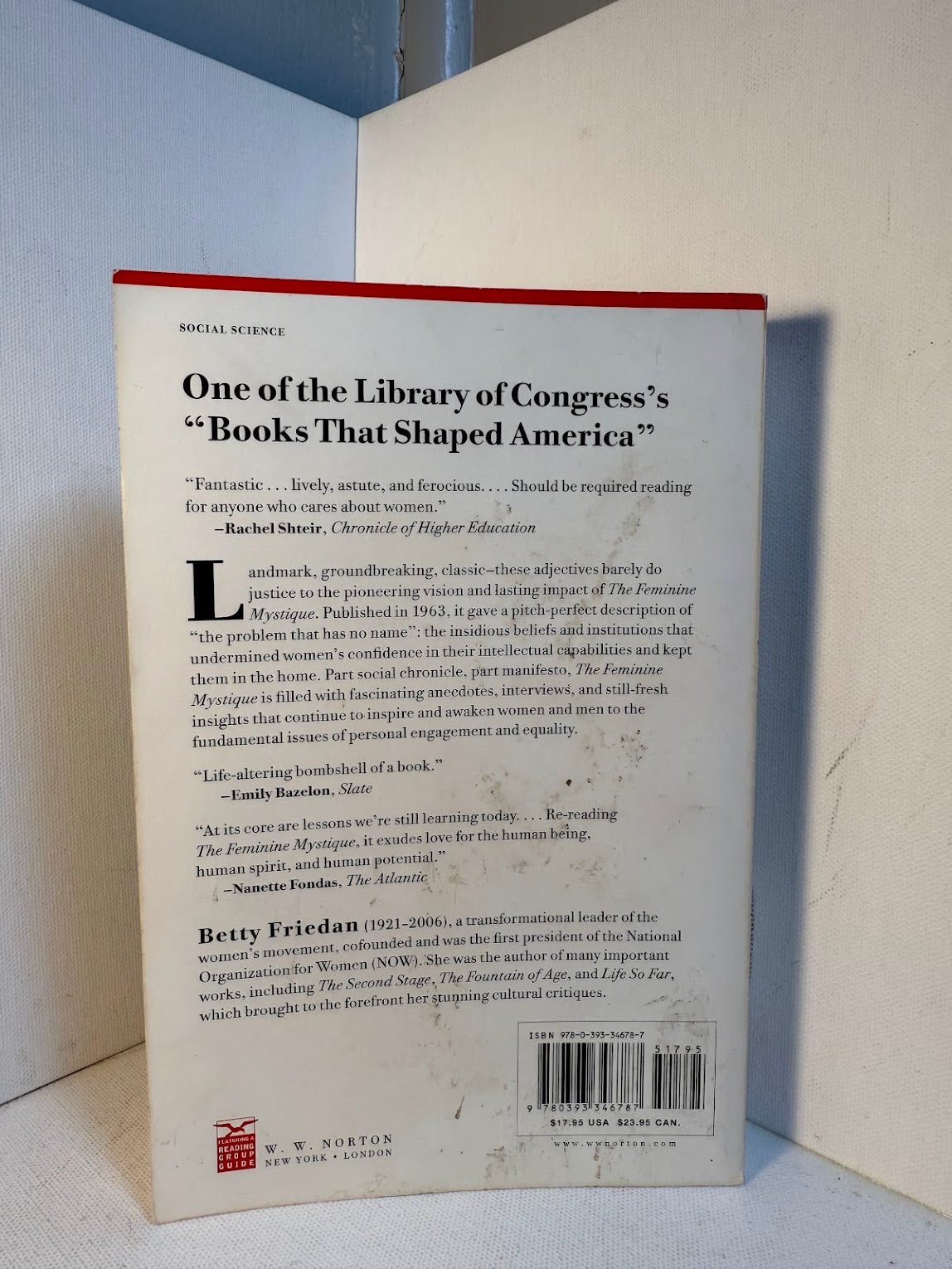The Feminine Mystique by Betty Friedan