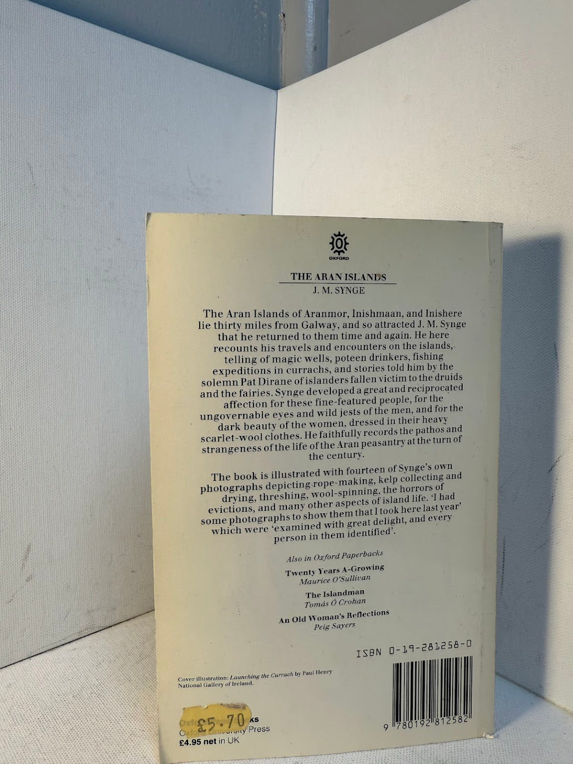 The Aran Islands by J.M. Synge