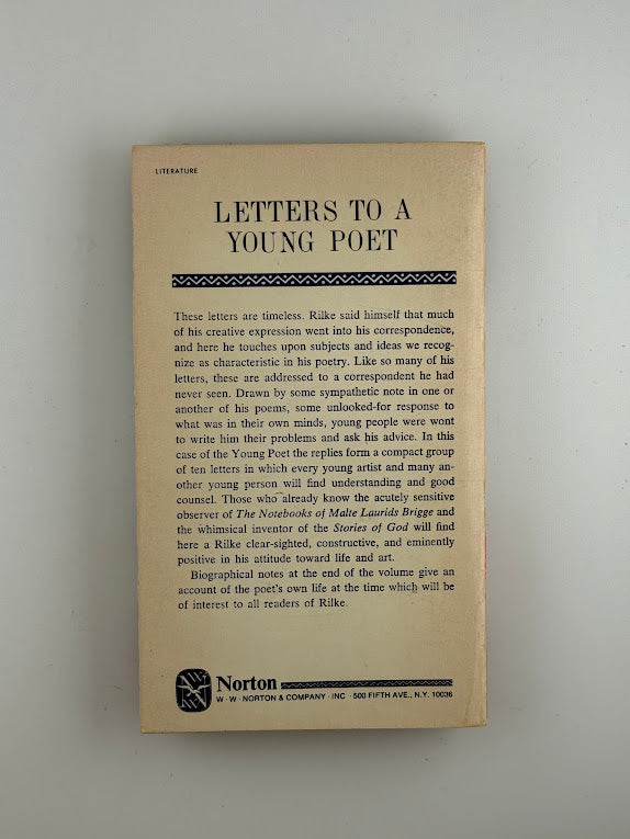 Letters to a Young Poet by Rainer Maria Rilke