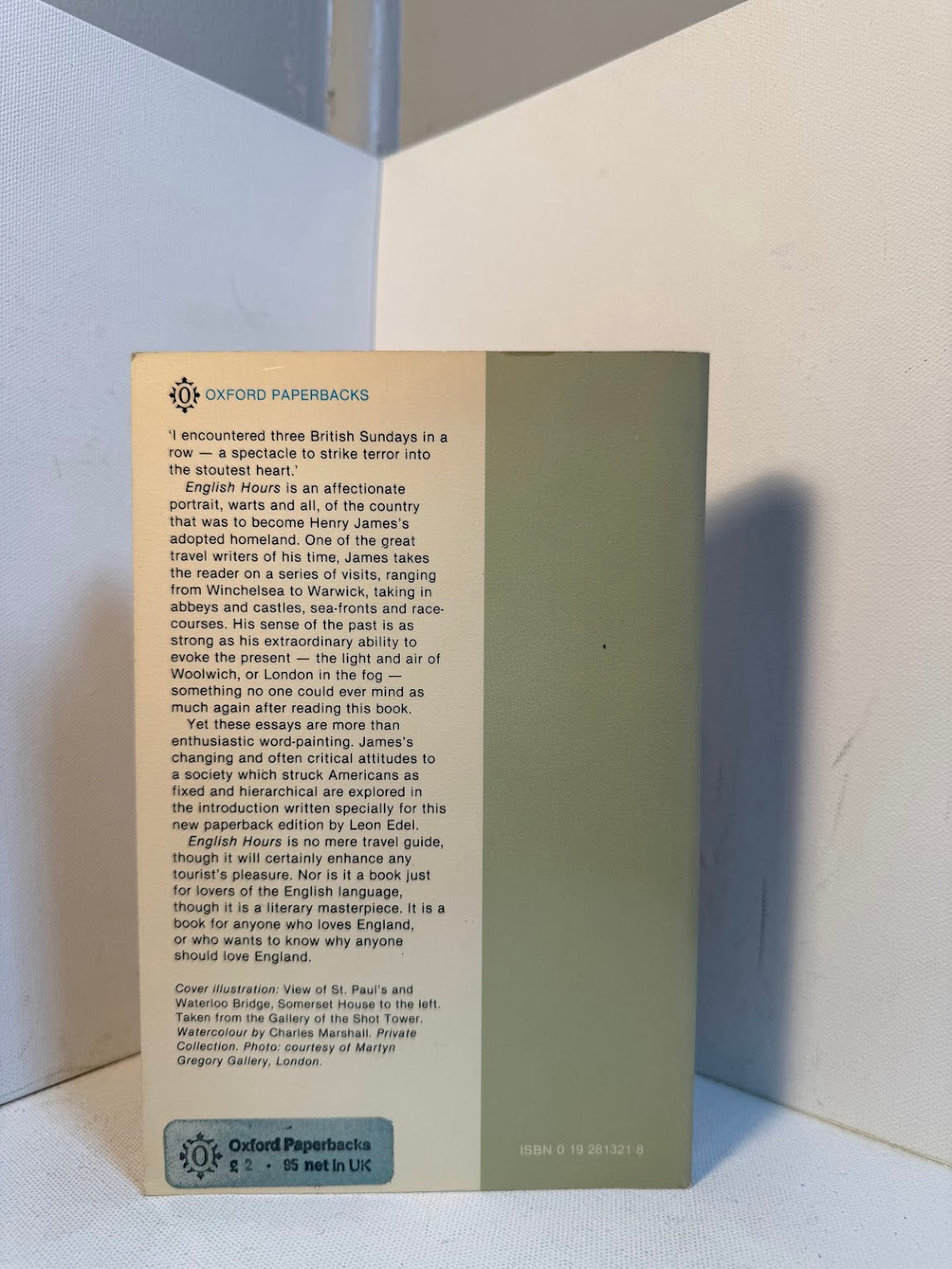 English Hours by Henry James