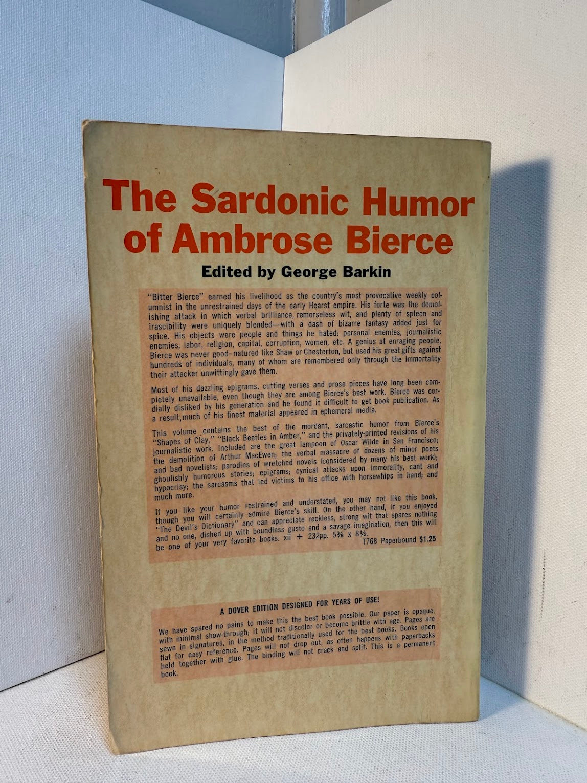 The Sardonic Humor of Ambrose Bierce