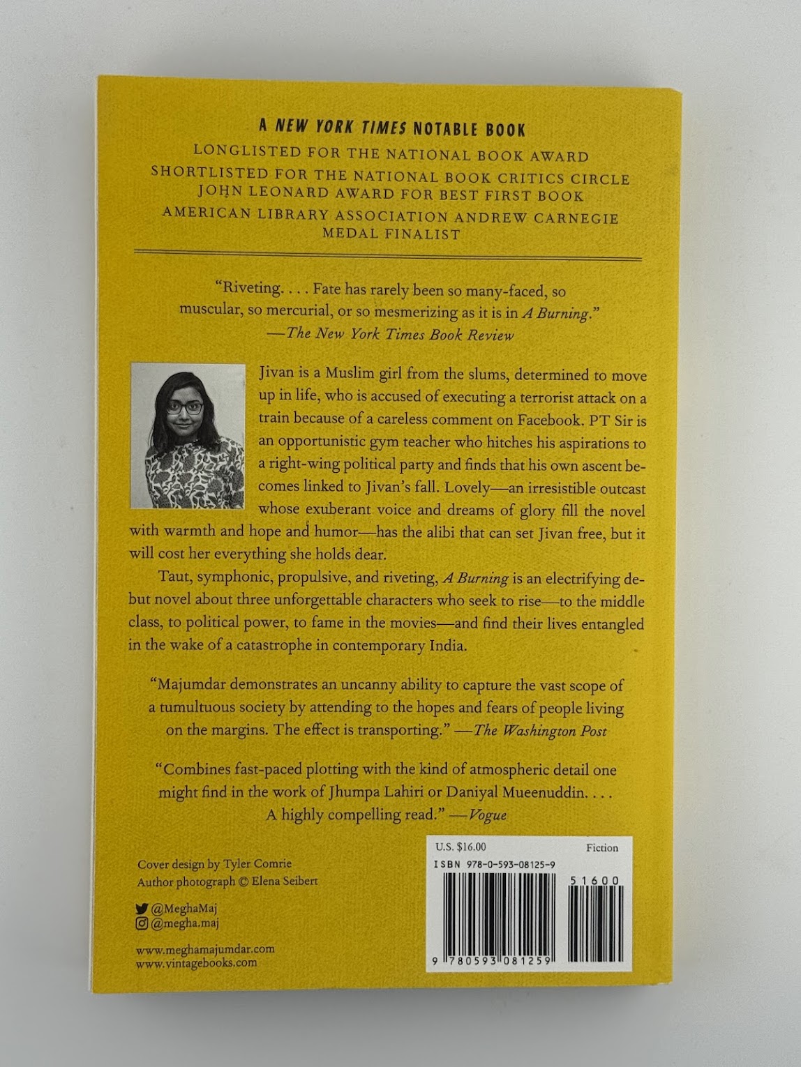 A Burning by Megha Majumdar