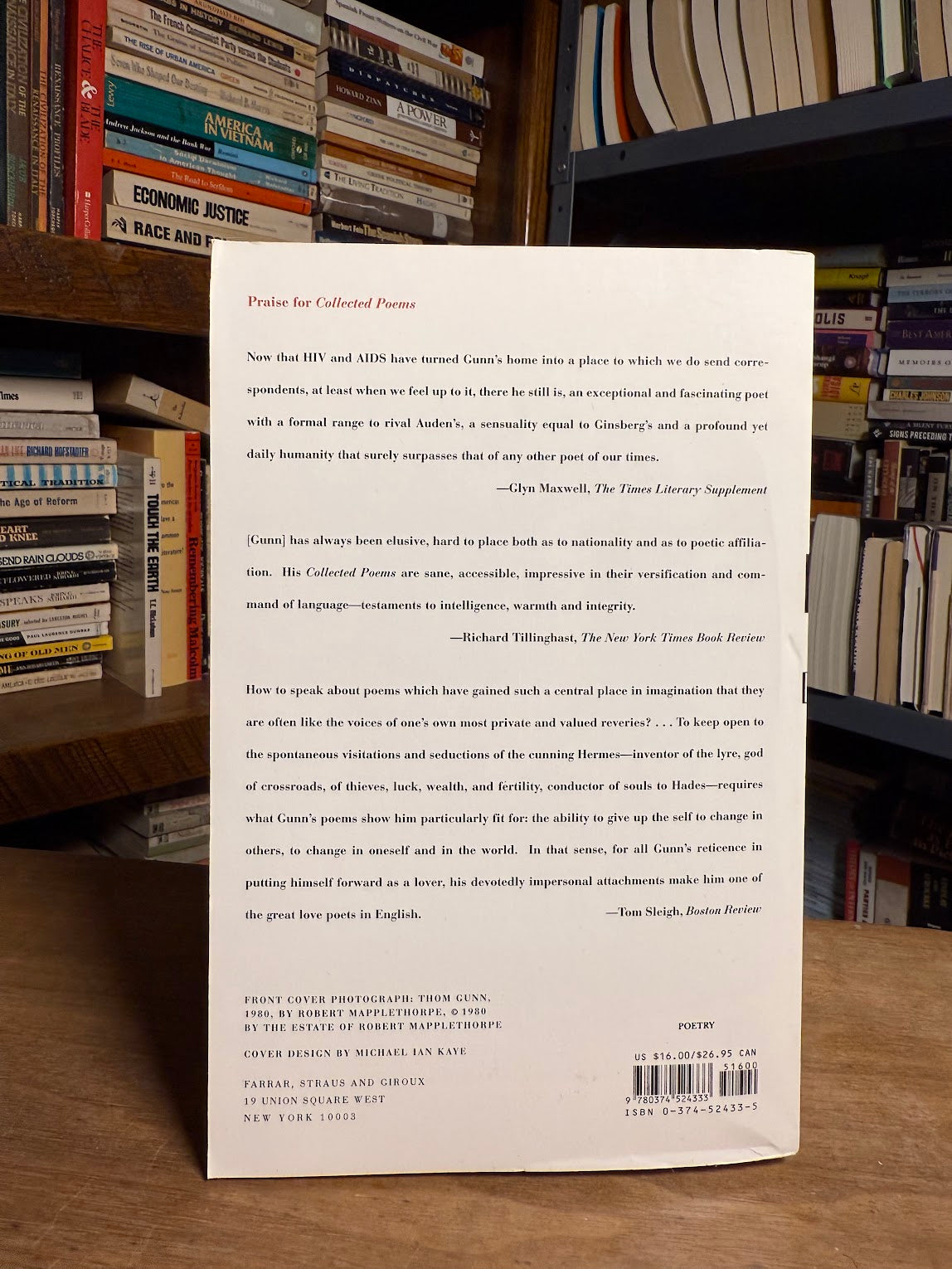 Collected Poems by Thom Gunn