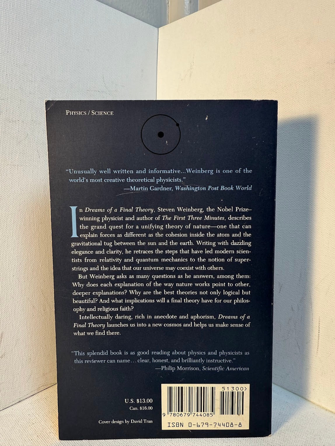 Dreams of A Final Theory by Steven Weinberg