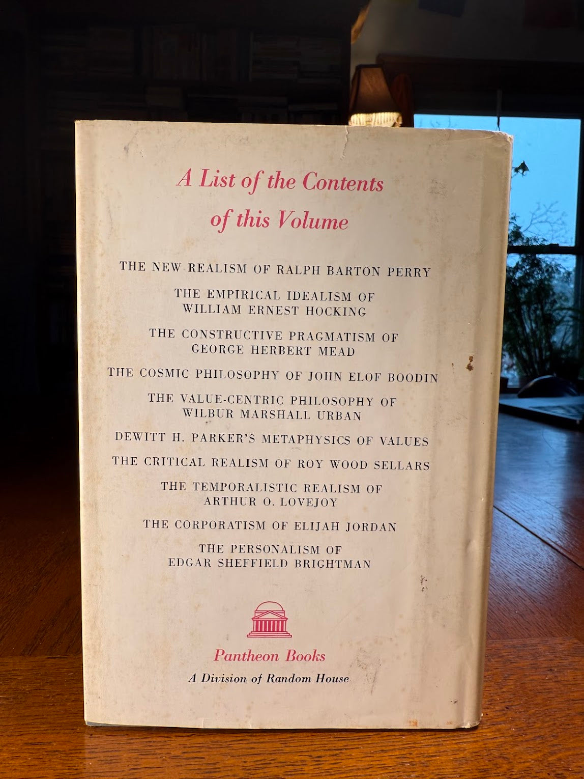 Recent American Philosophy by Andrew Reck