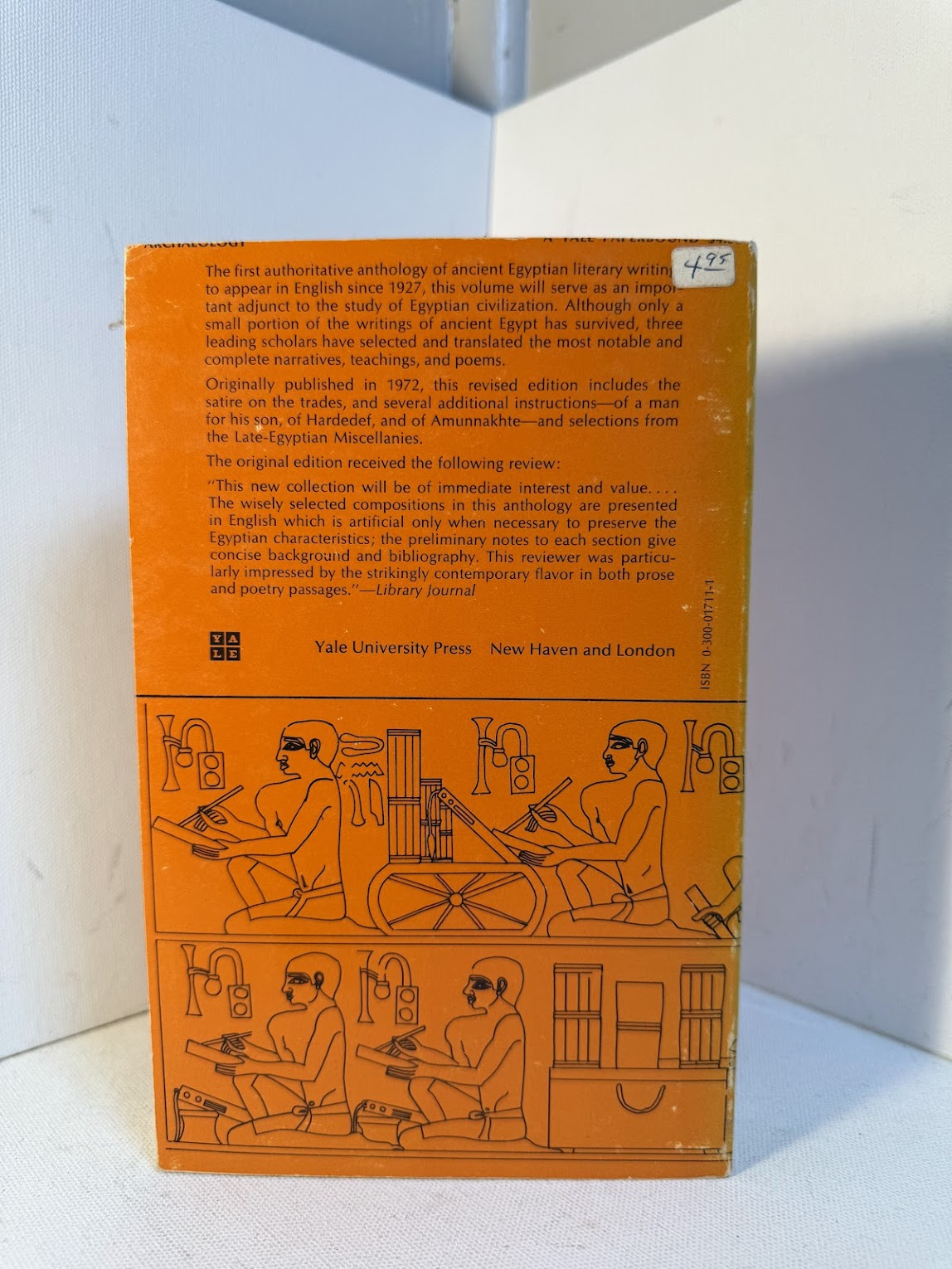 The Literature of Ancient Egypt edited by William Kelly Simpson