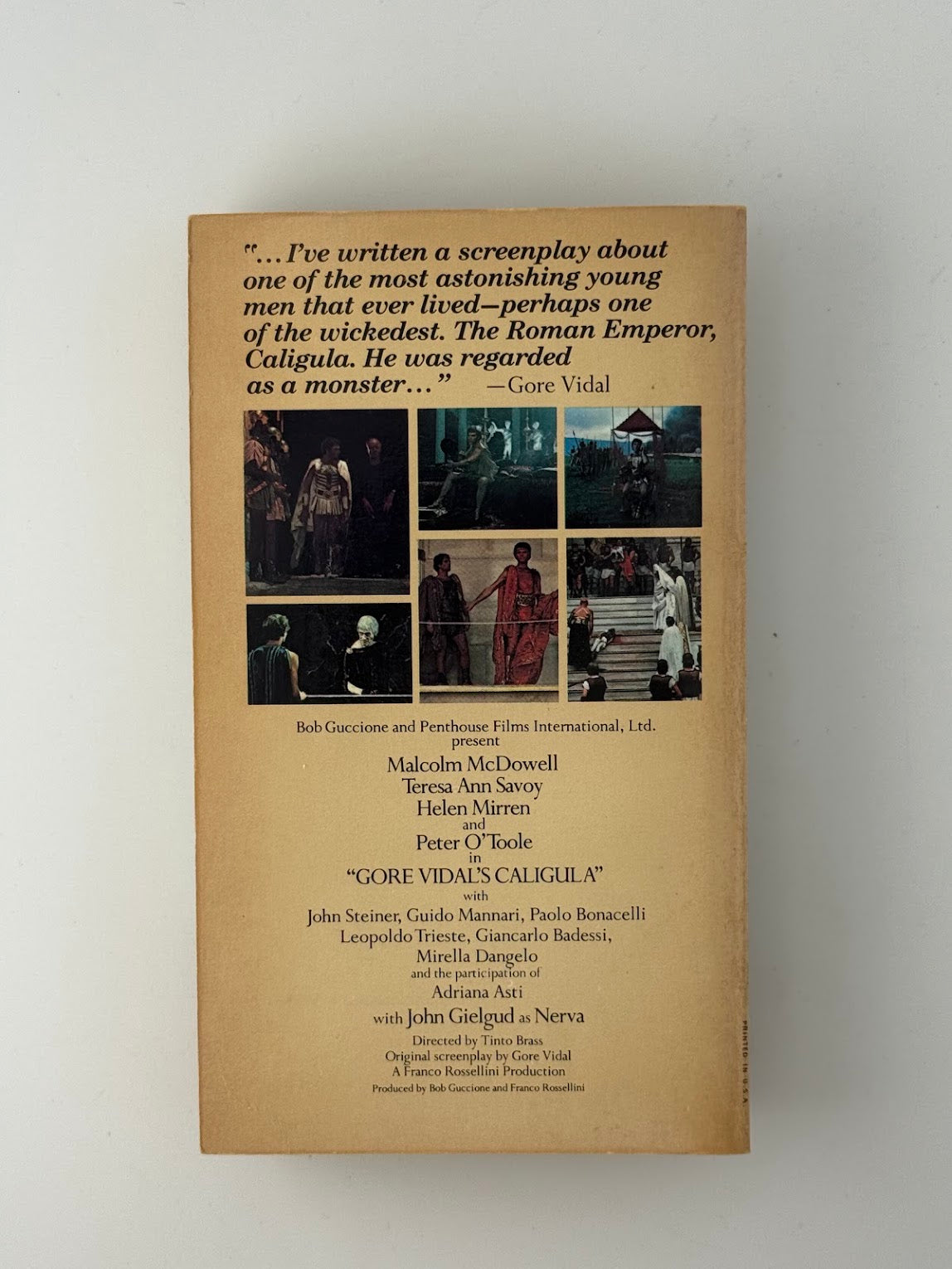 Gore Vidal's Caligula by William Howard