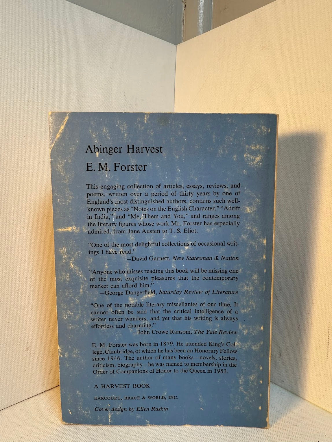 Abinger Harvest by E.M. Forster