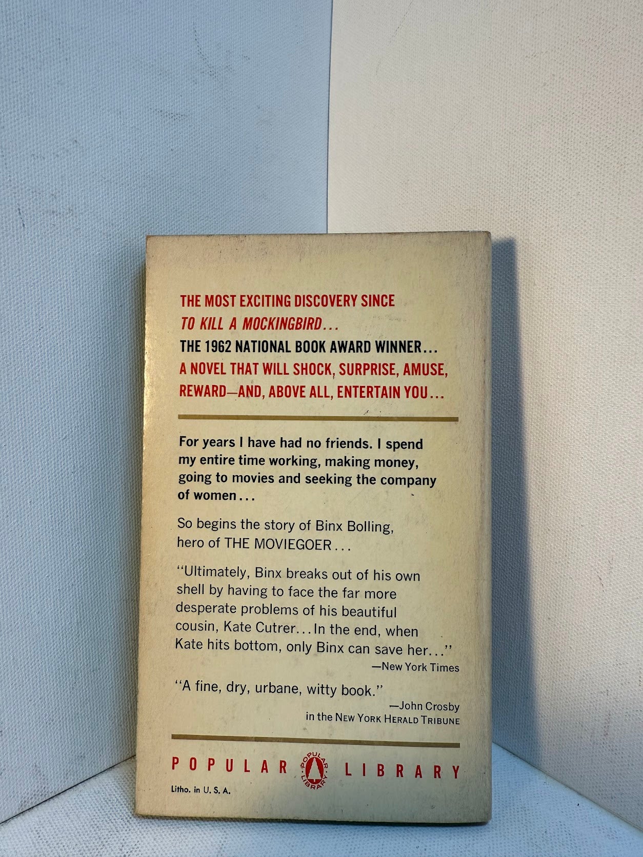The Moviegoer by Walker Percy