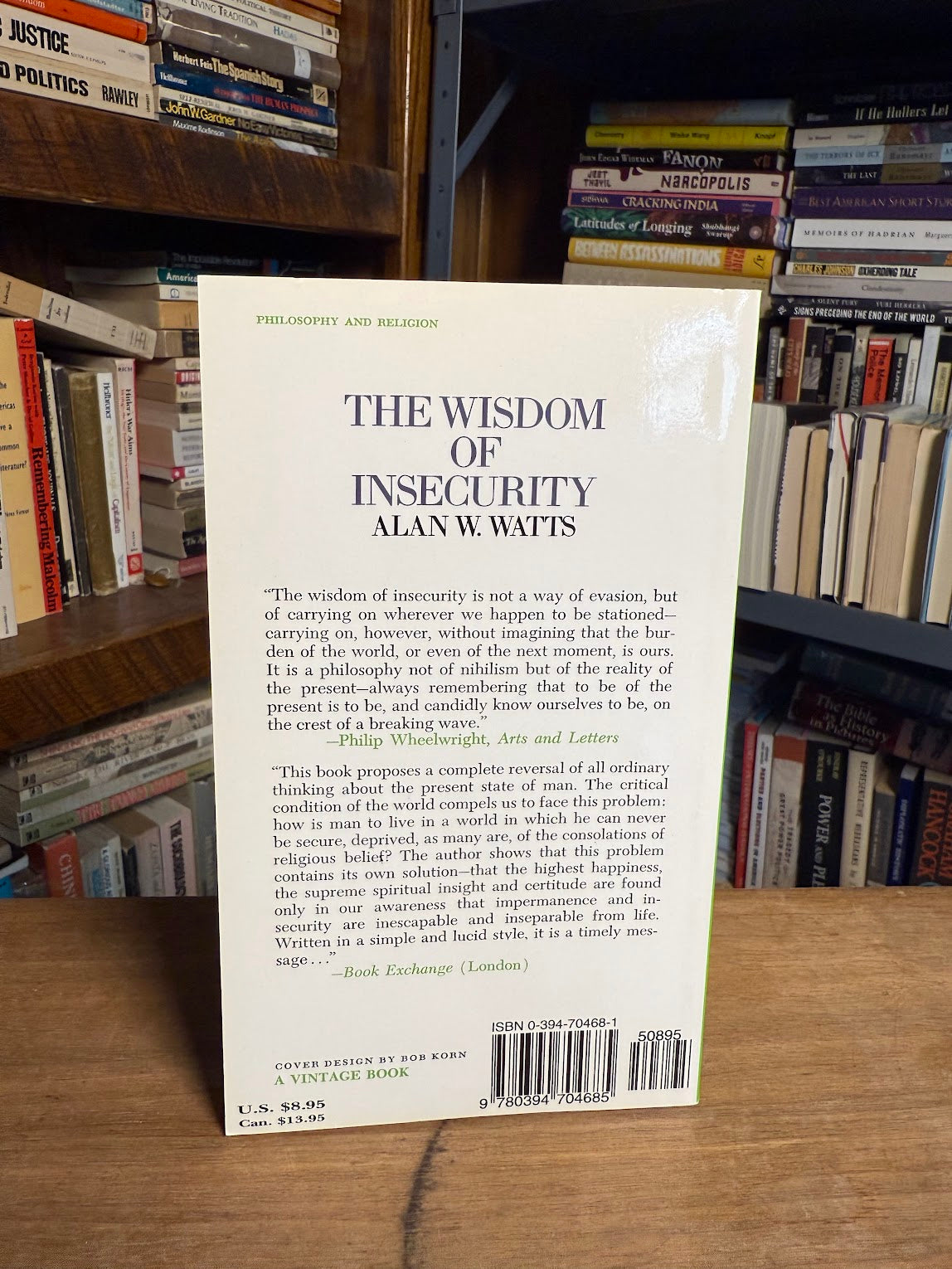 The Wisdom of Insecurity by Alan Watts