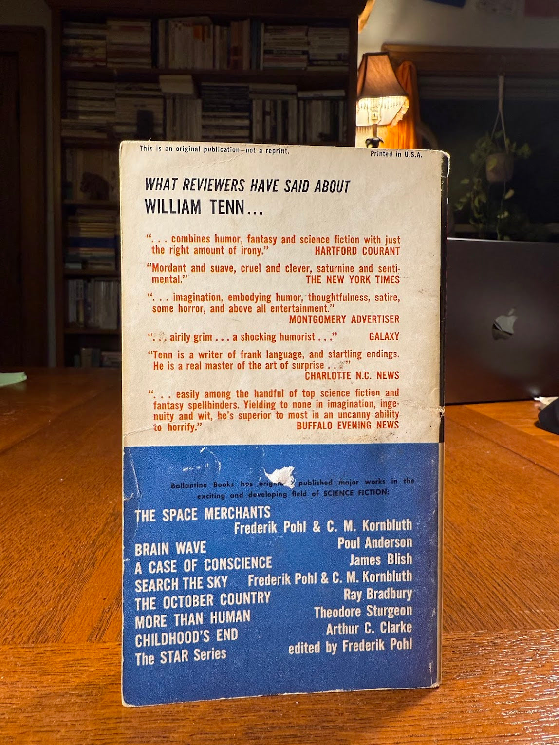 Of All Possible Worlds by William Tenn