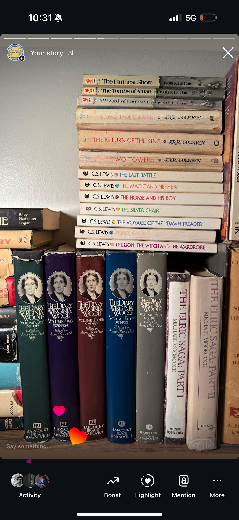 The Complete Diaries of Virginia Woolf 5 Volume