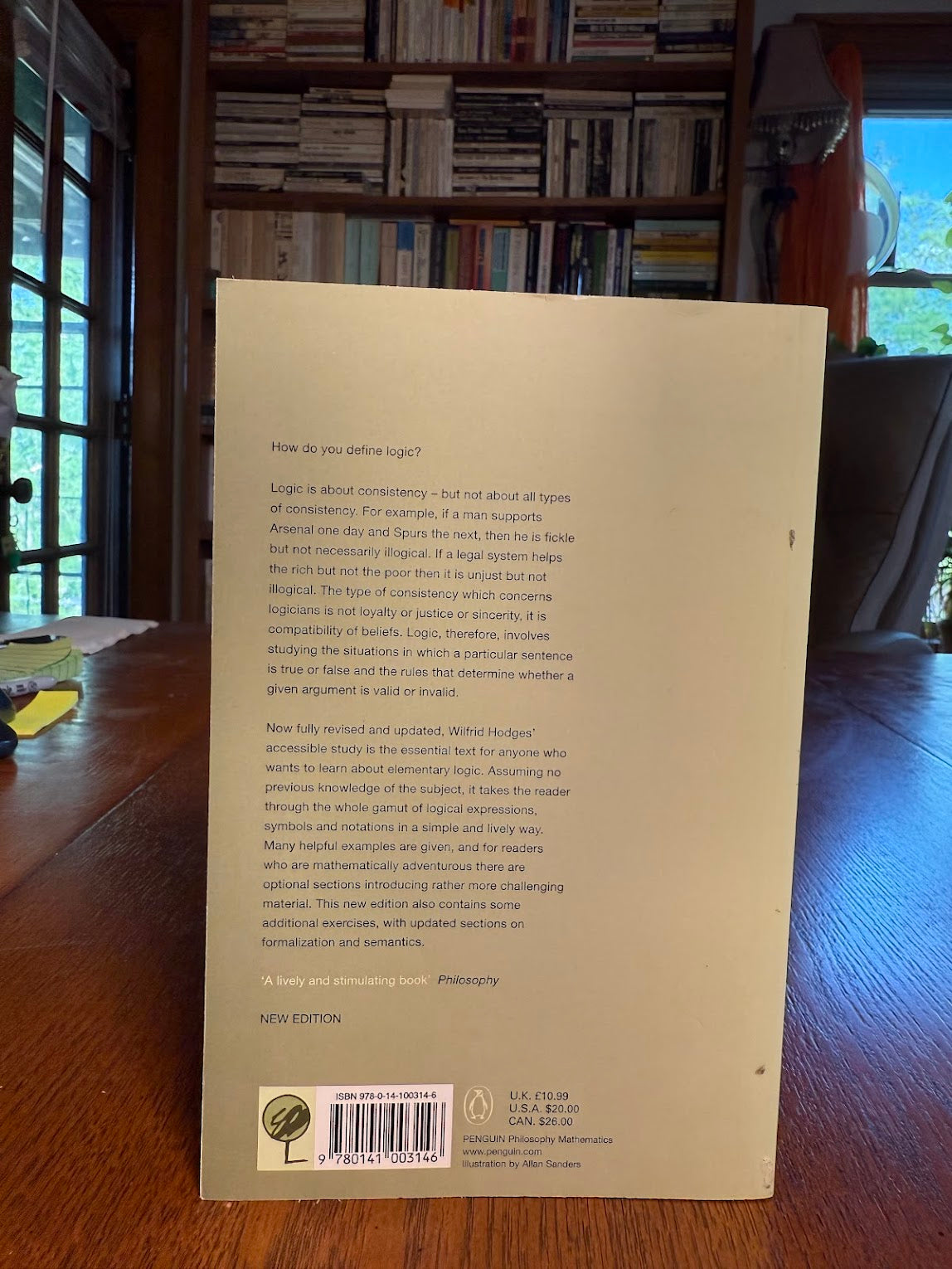 Logic - An Introduction to Elementary Logic by Wilfrid Hodges