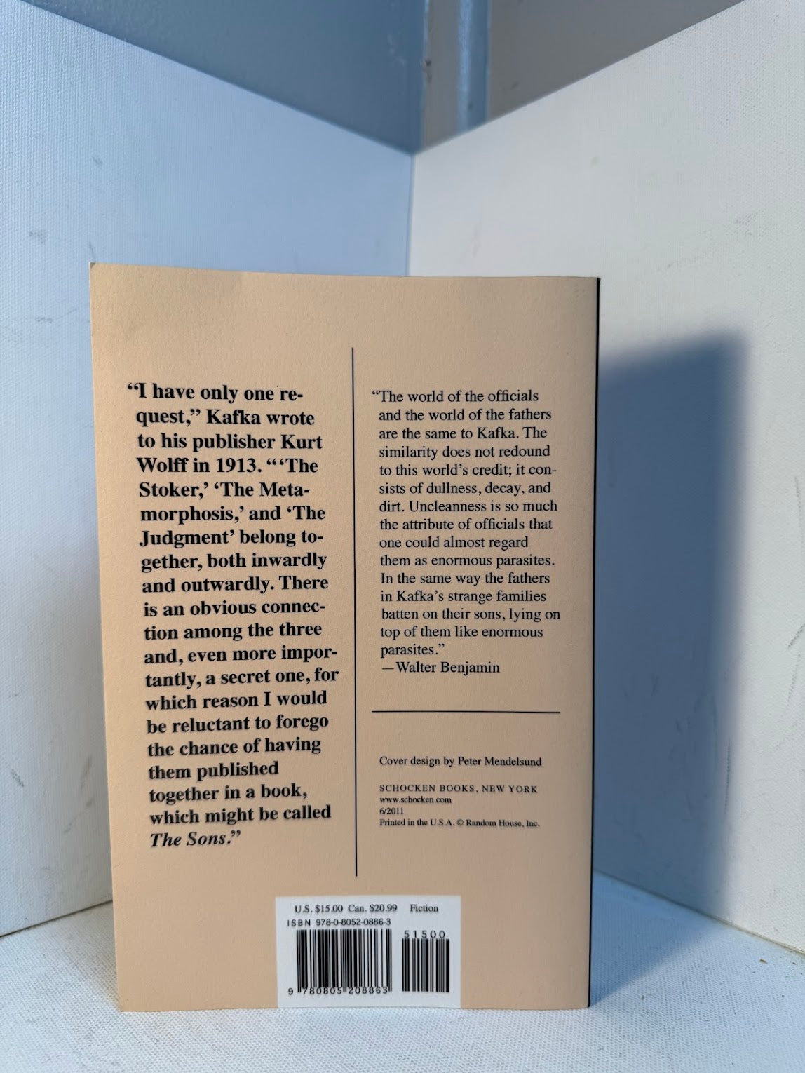 The Sons by Franz Kafka