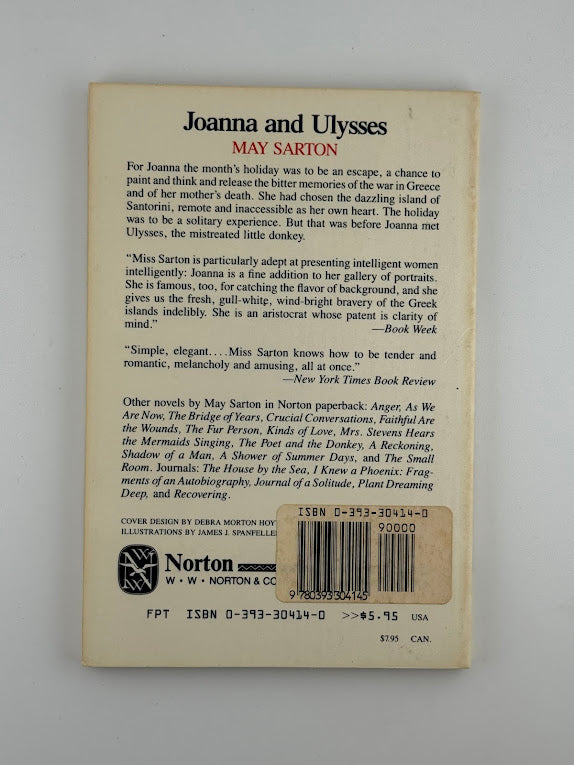 Joanna and Ulysses by May Sarton