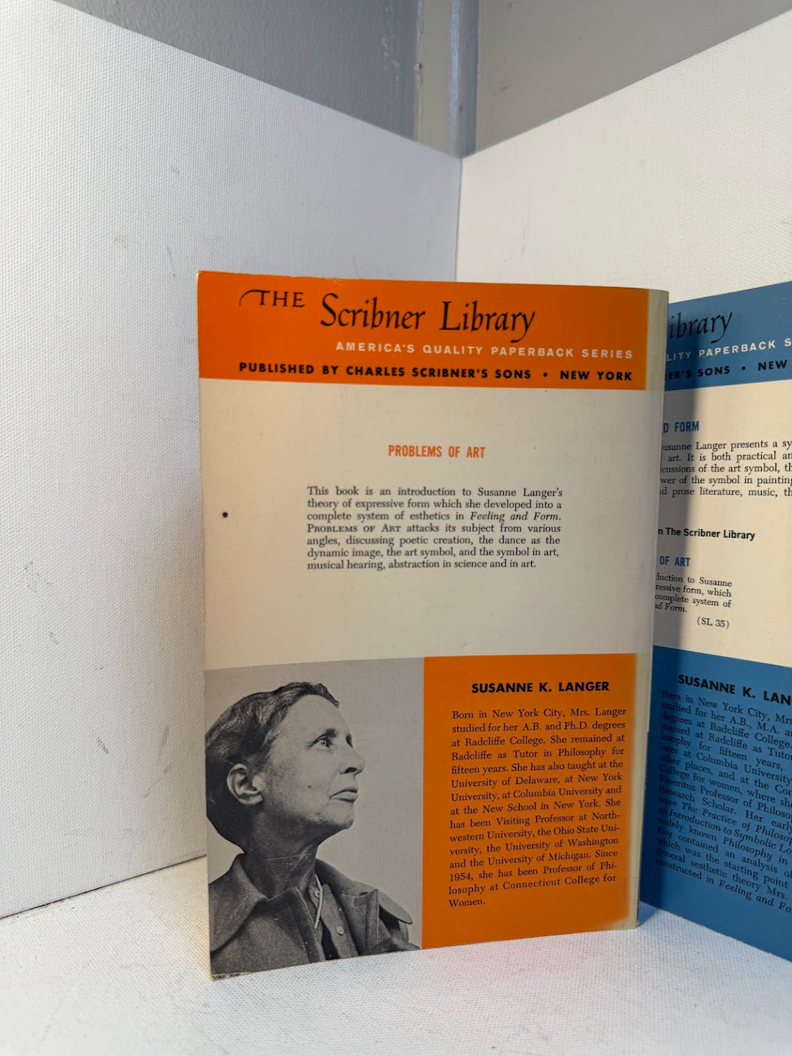 Feeling and Form & Problems of Art by Susanne K. Langer