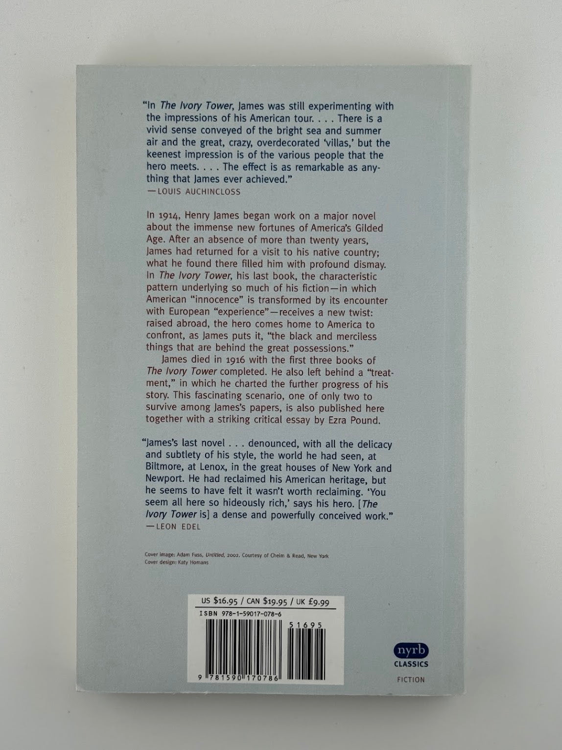 The Ivory Tower by Henry James