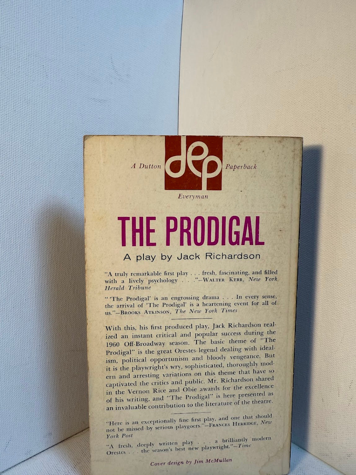 The Prodigal by Jack Richardson