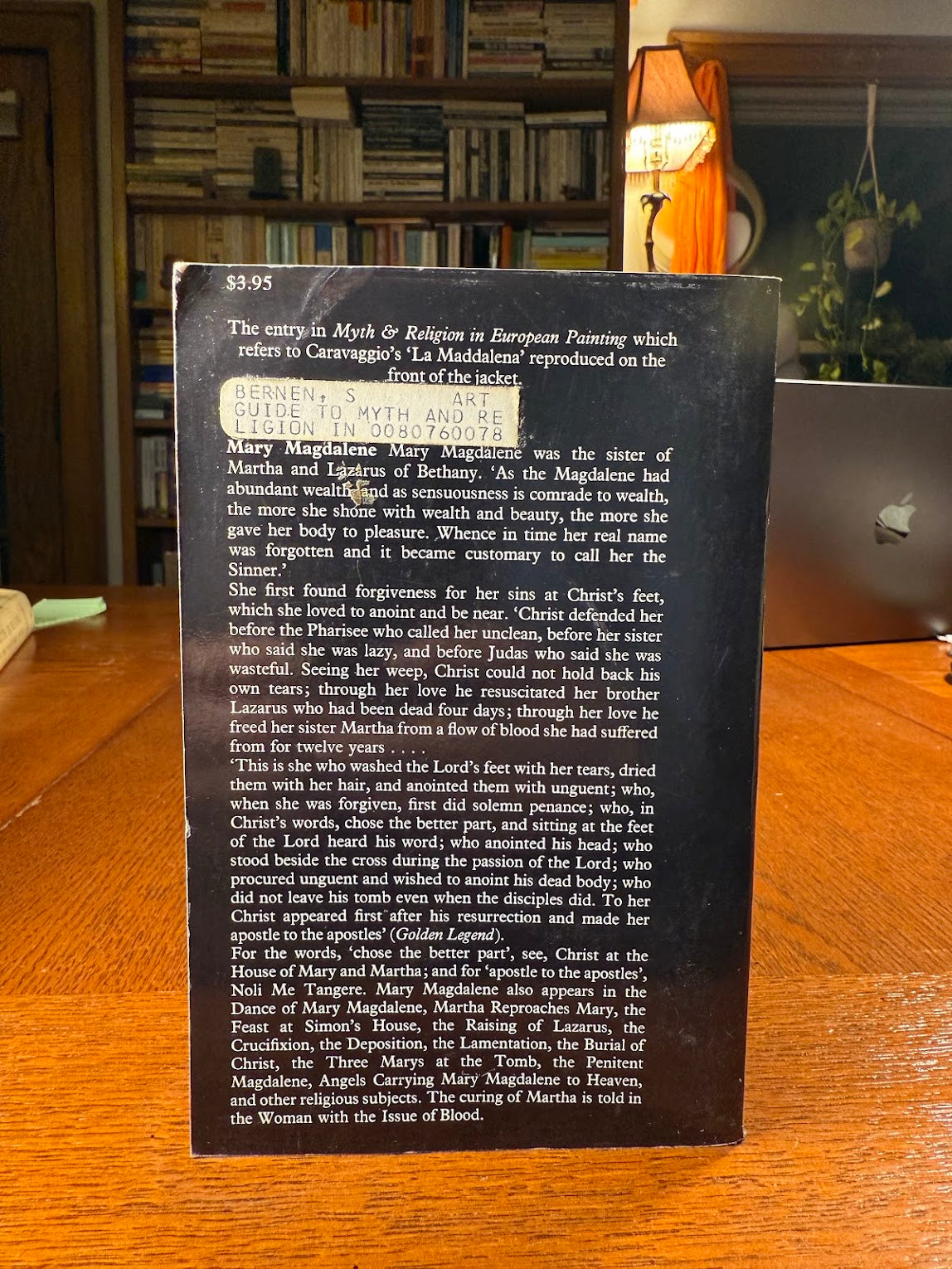 A Guide to Myth & Religion in European Painting 1270-1700 by Satia & Robert Bernen