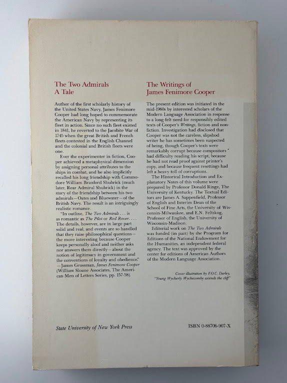 The Two Admirals by James Fenimore Cooper
