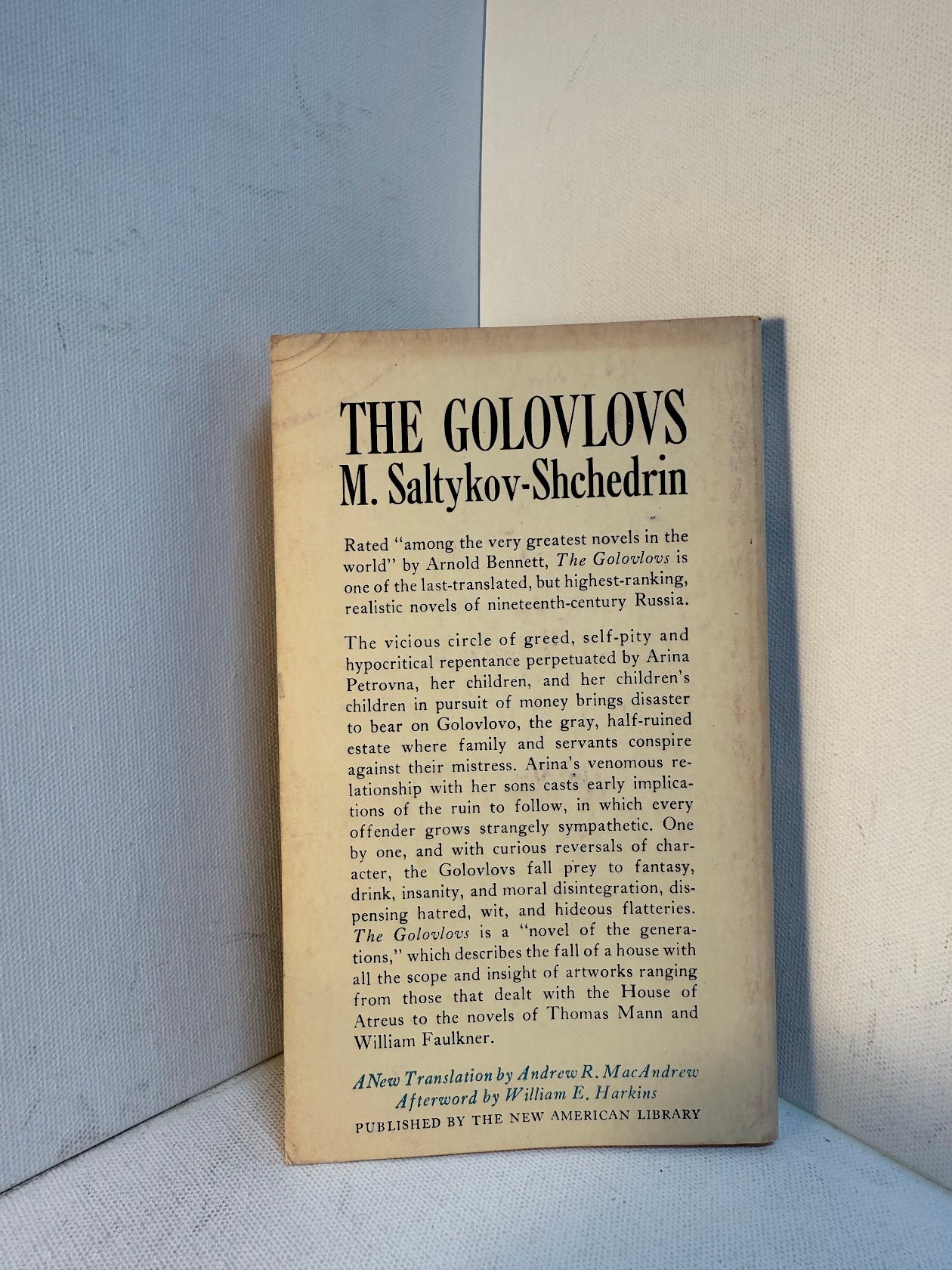 The Golovlovs by M. Saltykov-Shchedrin