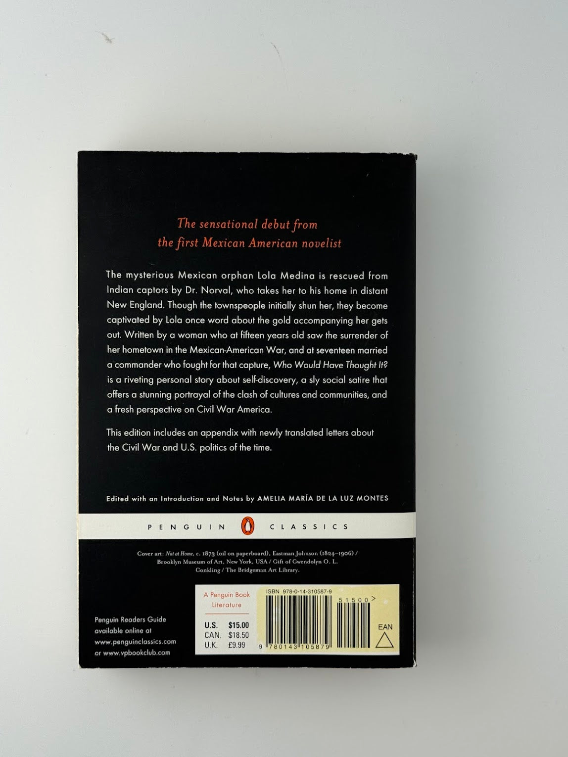 Who Would Have Thought It? by Maria Amparo Ruiz De Burton