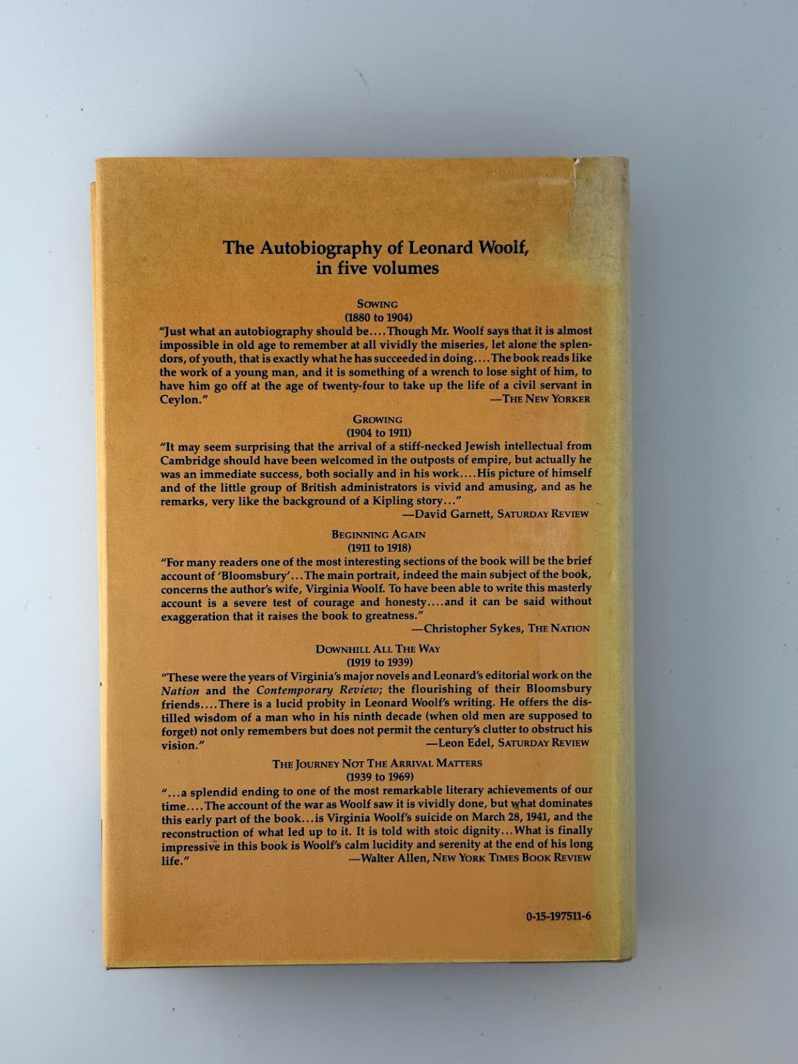 The Wise Virgins by Leonard Woolf