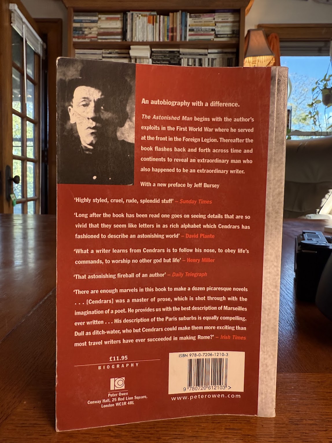 The Astonished Man by Blaise Cendrars