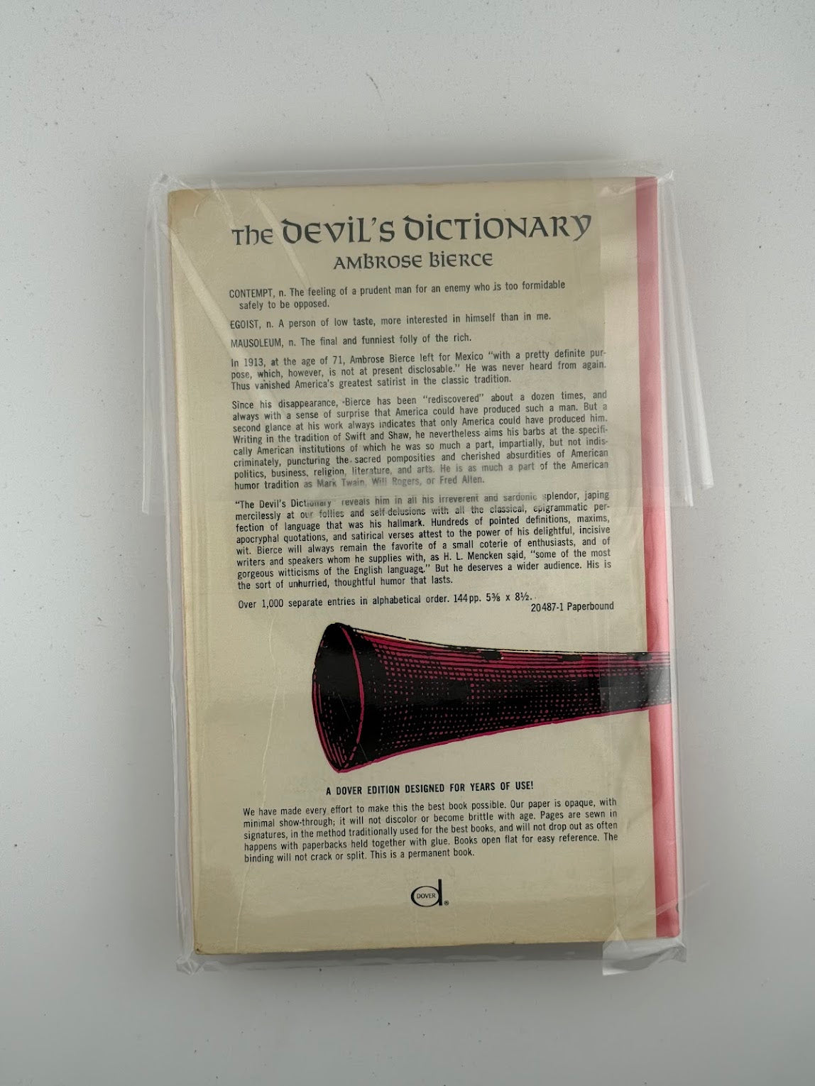 The Devil's Dictionary by Ambrose Bierce