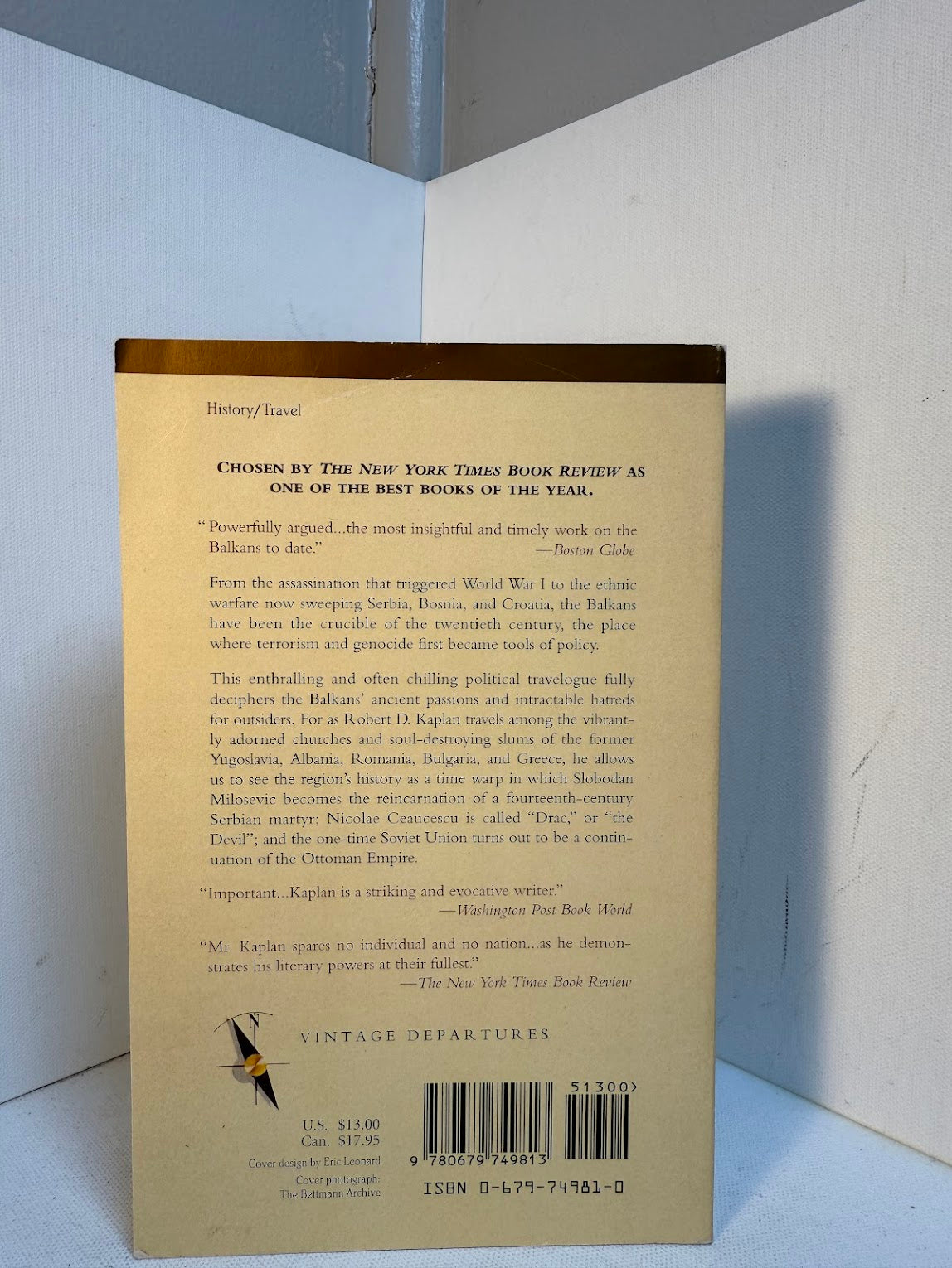 Balkan Ghosts by Robert D. Kaplan