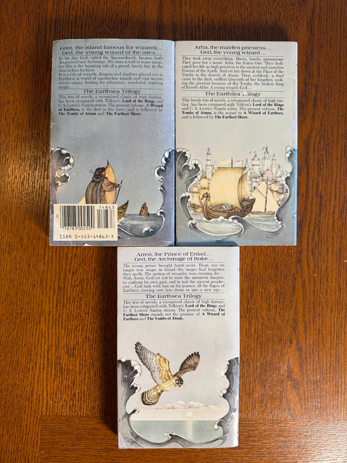 The Earthsea Trilogy by Ursula K. LeGuin