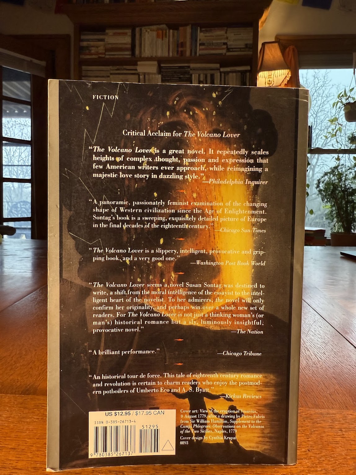 The Volcano Lover by Susan Sontag