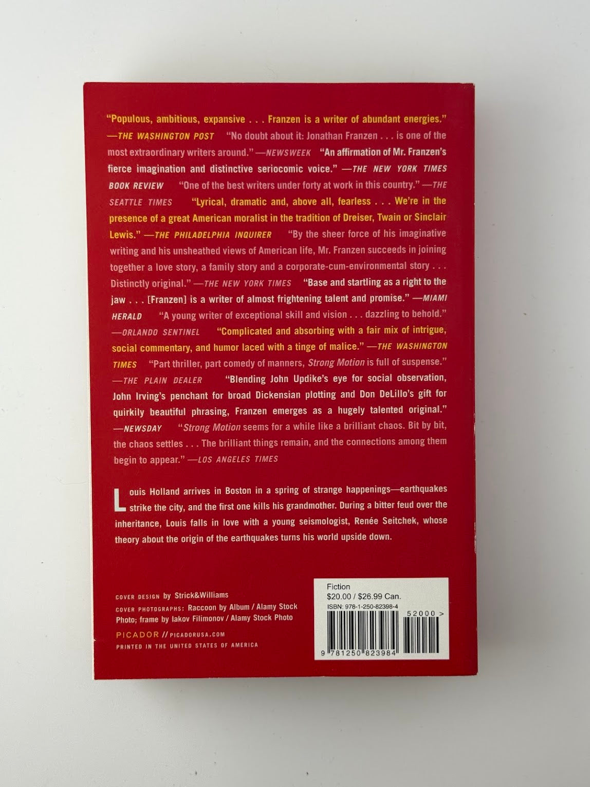 Strong Motion by Jonathan Franzen
