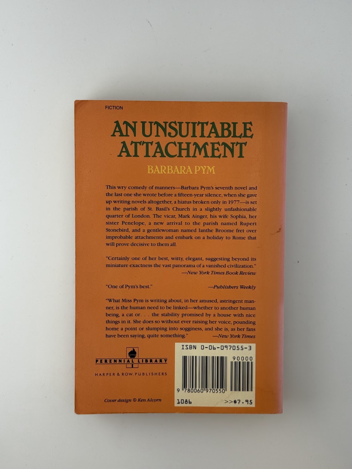 An Unsuitable Attachment by Barbara Pym