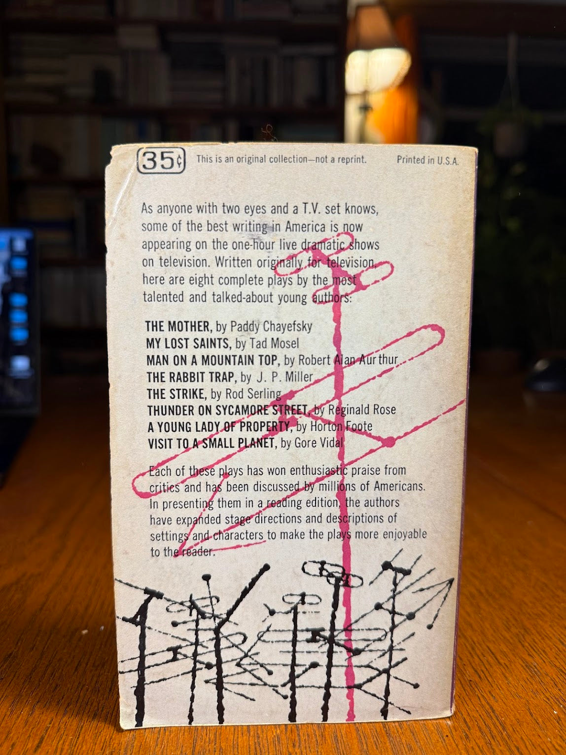 Best Television Plays edited by Gore Vidal