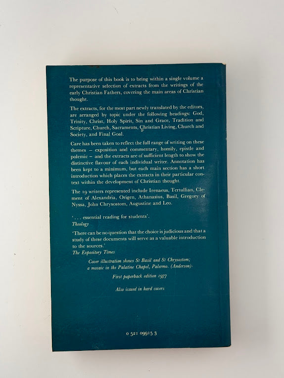 Documents in Early Christian Thought edited by Maurice Wiles & Mark Santer