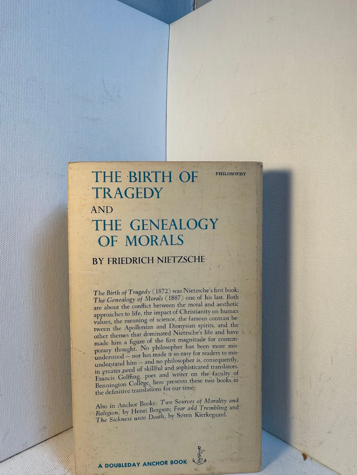The Birth of Tragedy and The Genealogy of Morals by Friedrich Nietzsche