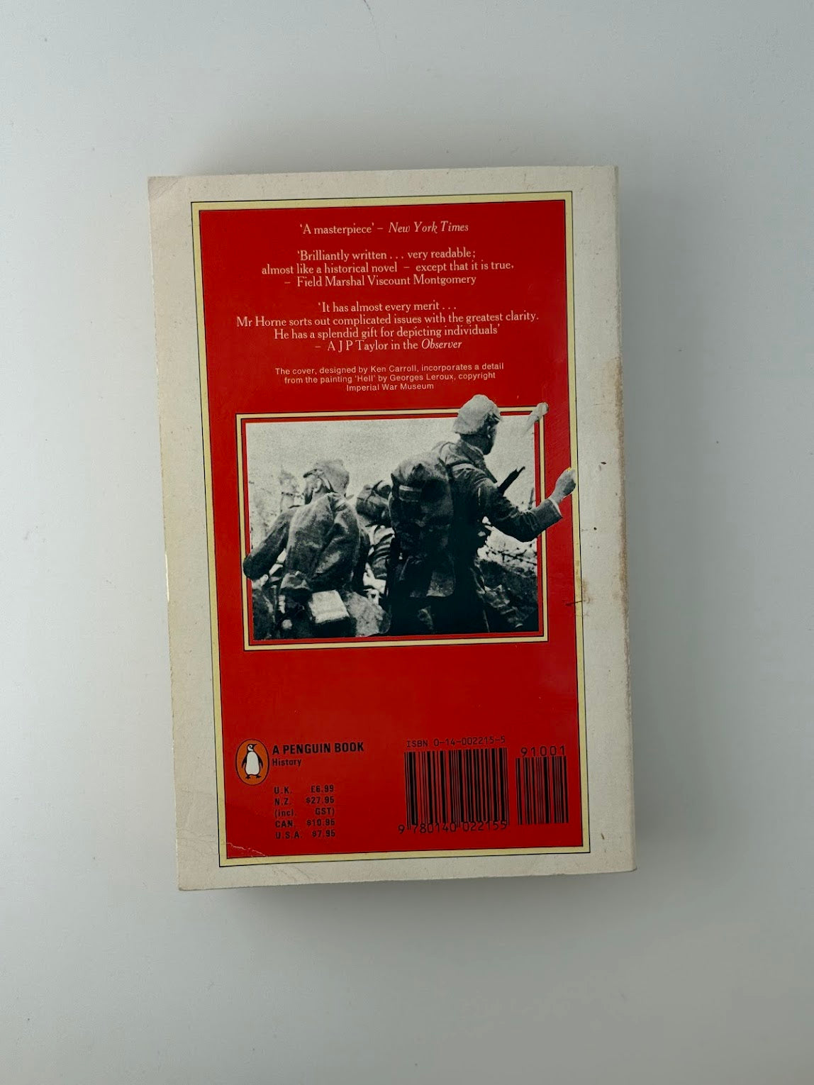 The Price of Glory Verdun 1916 by Alistair Horne