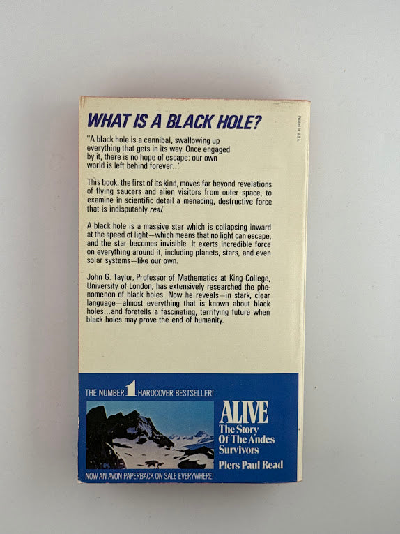 Black Holes by John G. Taylor