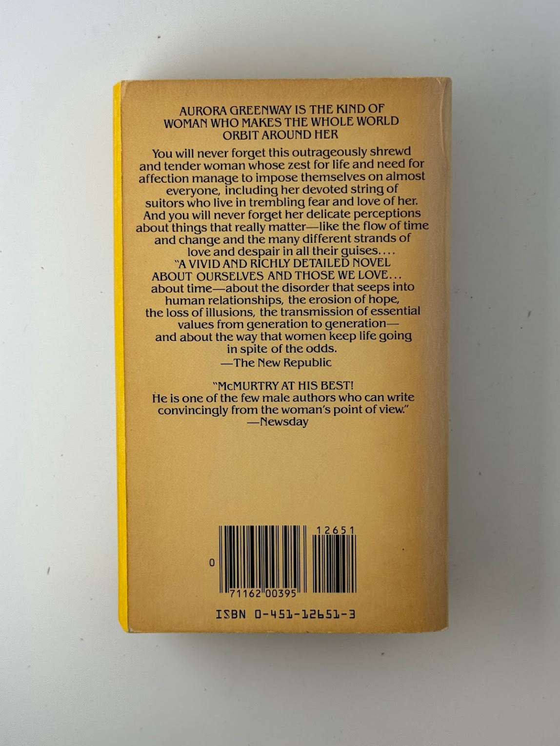 Terms of Endearment by Larry McMurtry