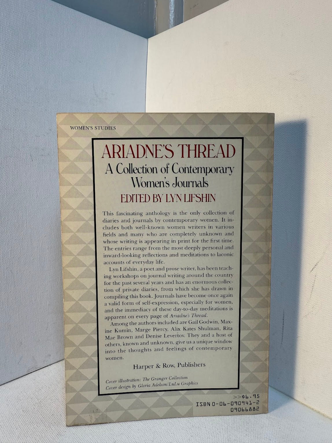 Ariadne's Thread - A Collection of Contemporary Women's Journals edited by Lyn Lifshin