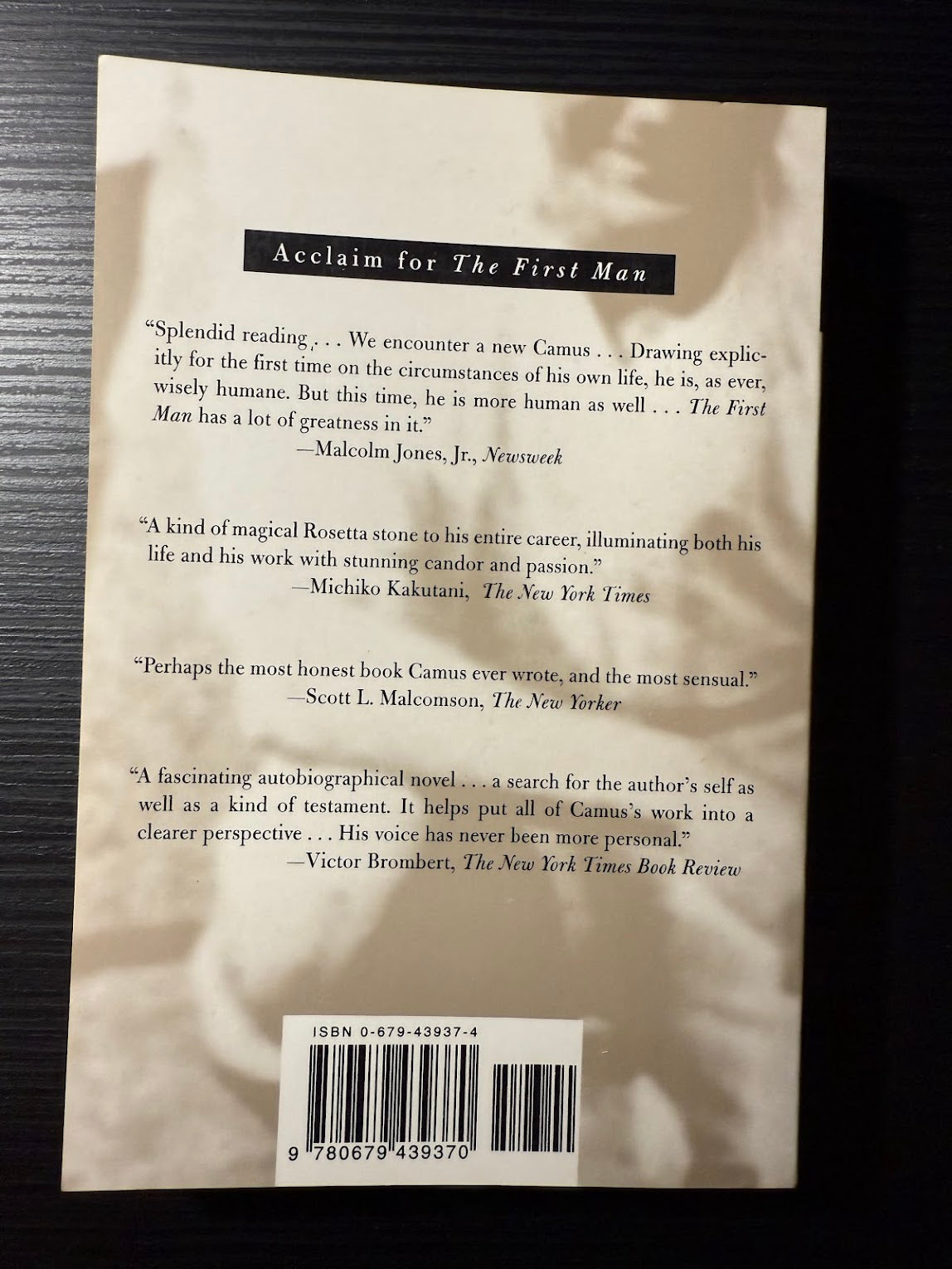 The First Man by Albert Camus