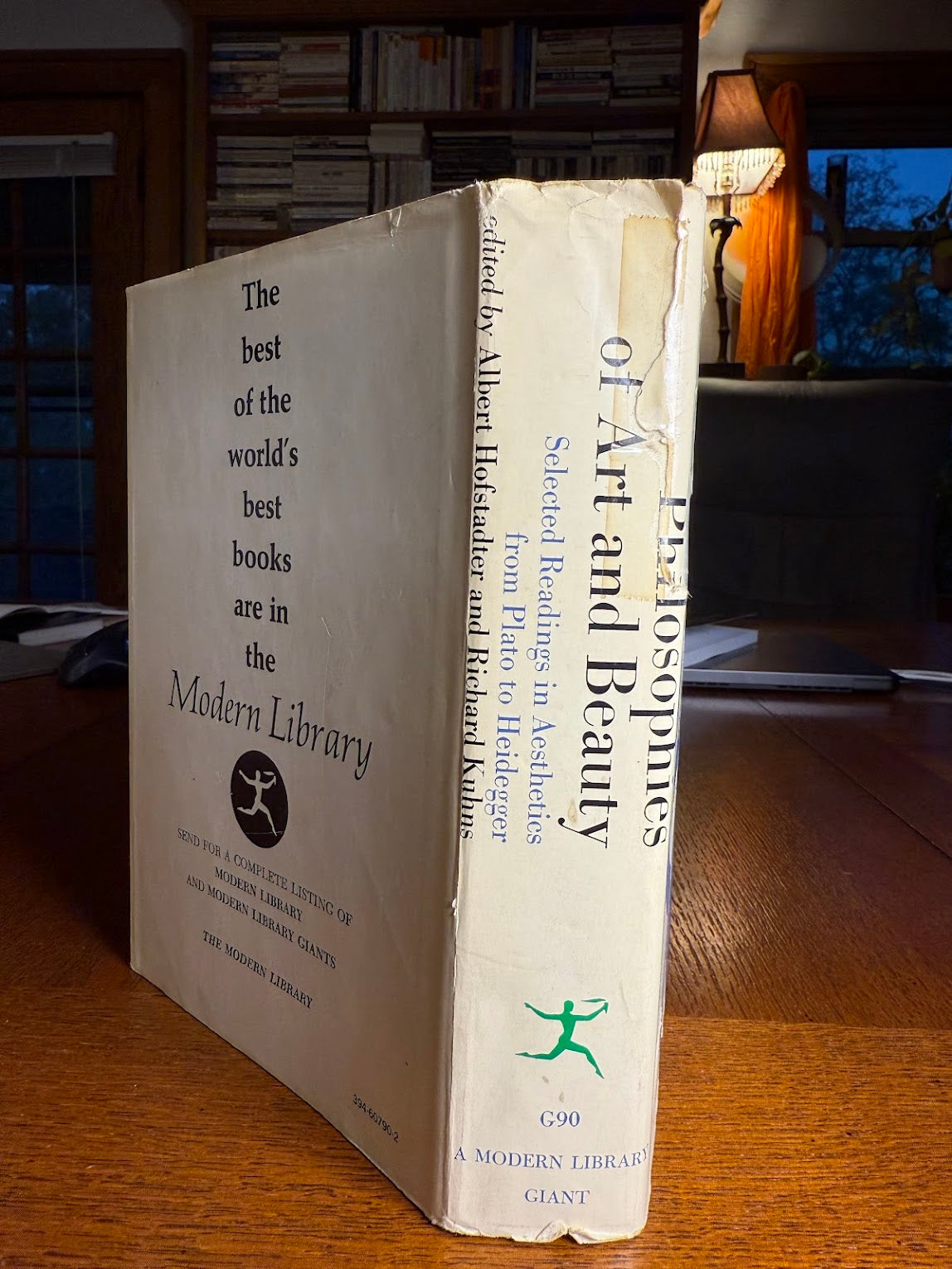 Philosophies of Art and Beauty edited by Albert Hofstadter and Richard Kuhns