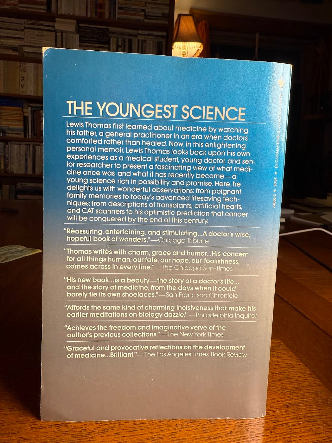The Youngest Science - Notes of a Medicine Watcher by Lewis Thomas