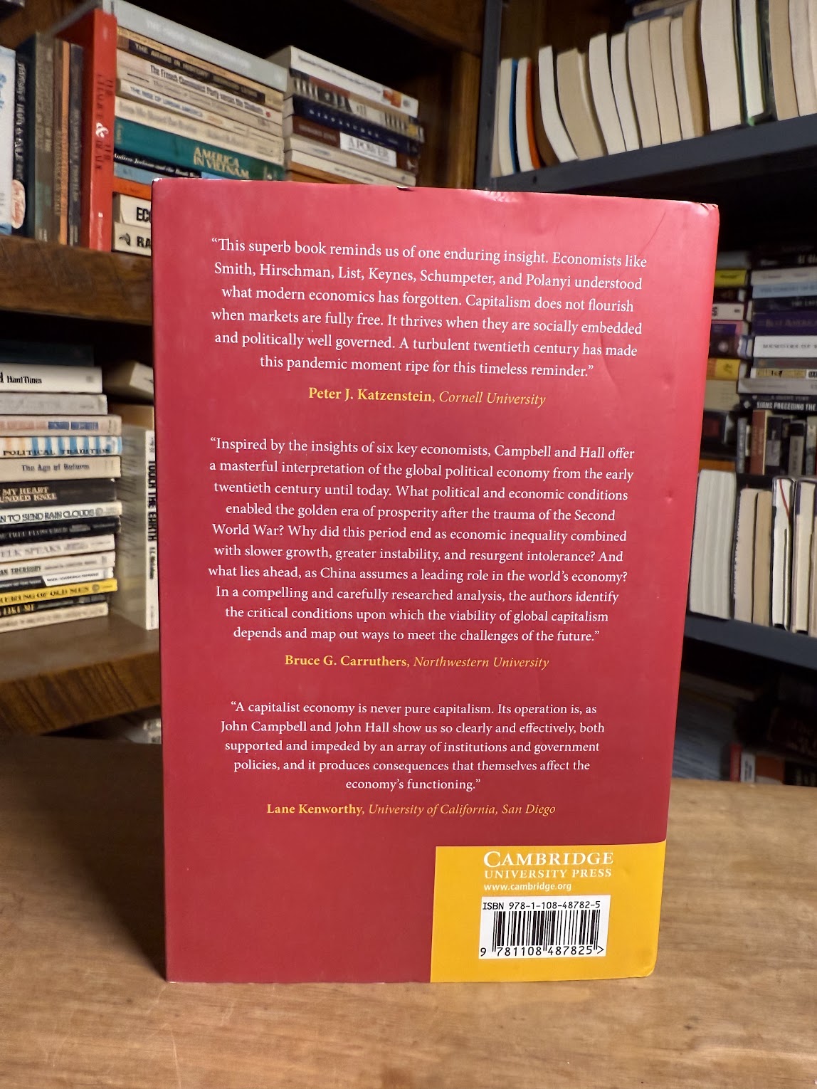 What Capitalism Needs by John L. Campbell and John A. Hall