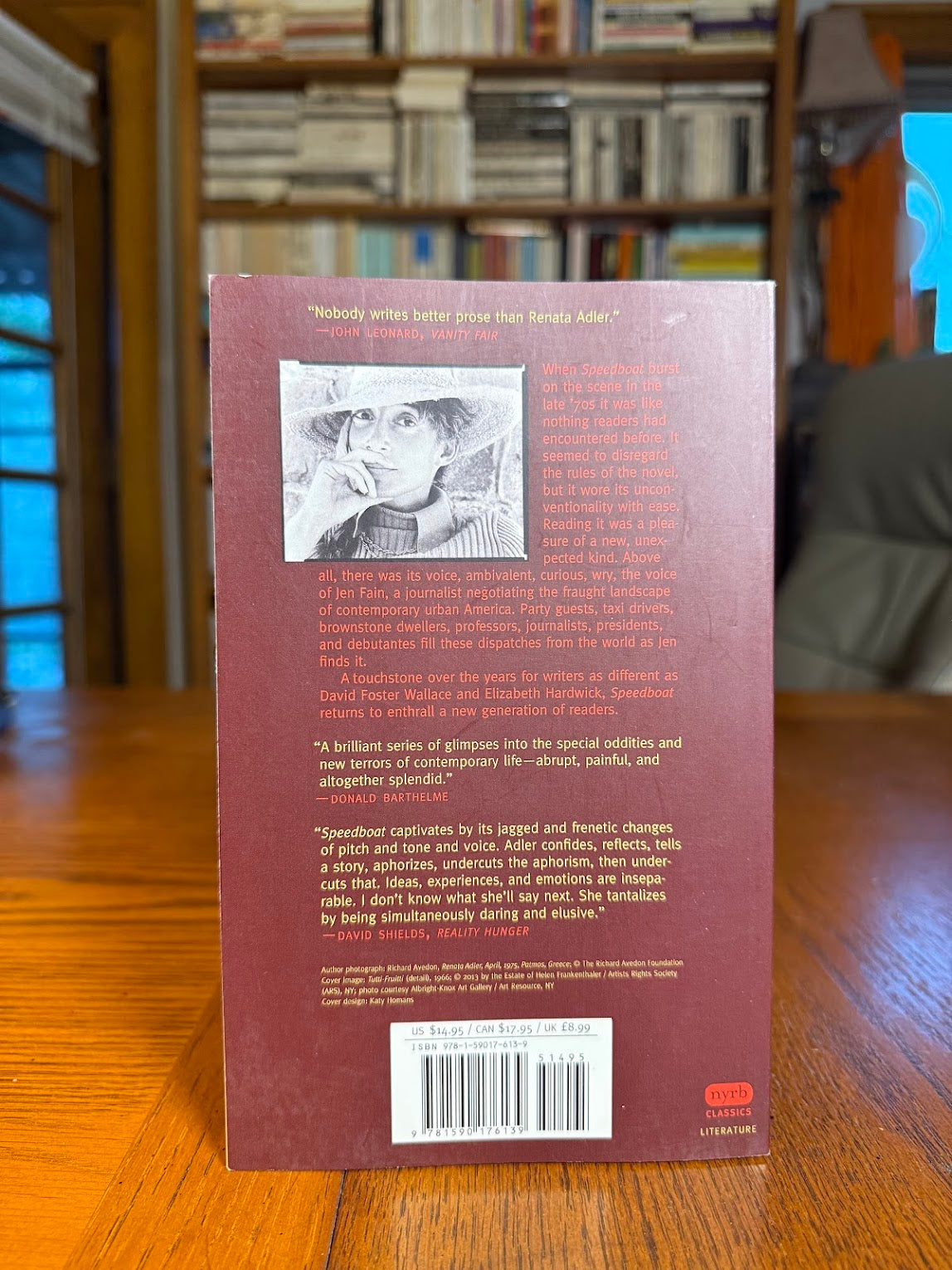 Speedboat by Renata Adler