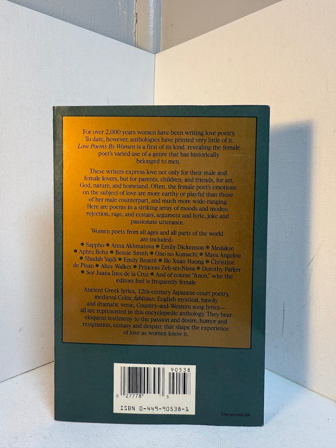 Love Poems by Women edited by Wendy Mulford