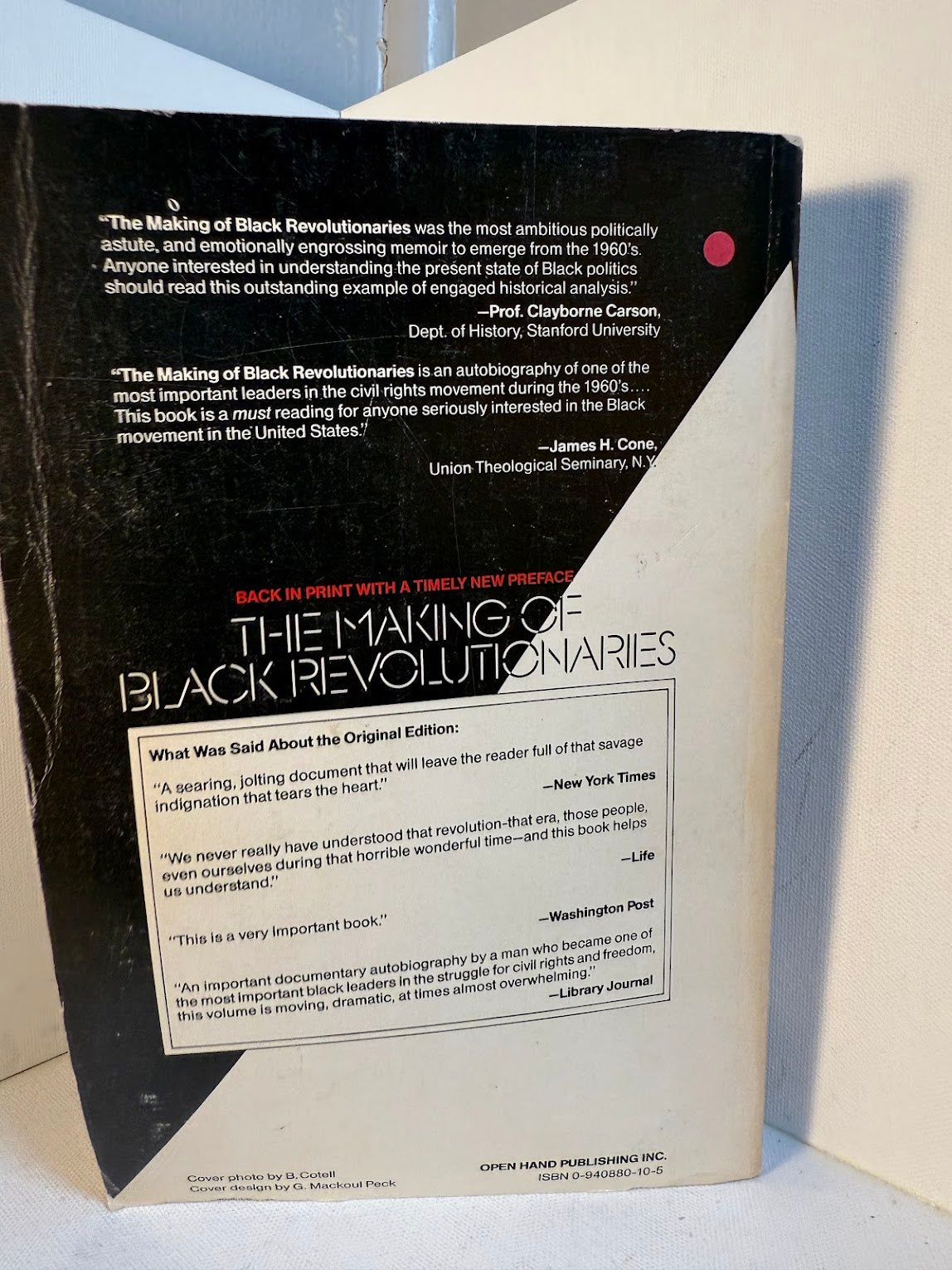 The Making of Black Revolutionaries by James Forman