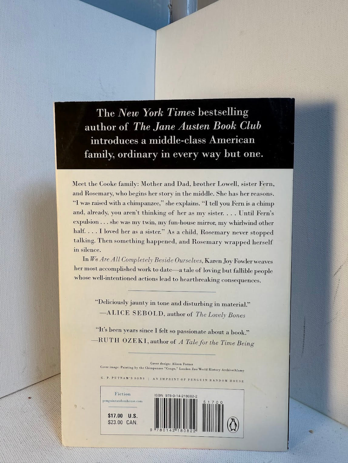 We Are All Completely Beside Ourselves by Karen Joy Fowler